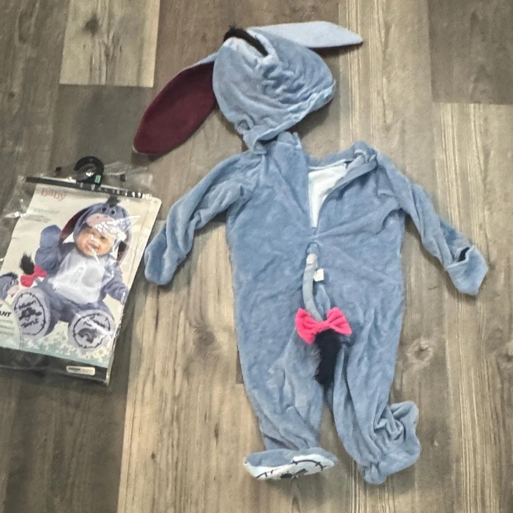 Disney Eeyore Infant Costume Size 12-18 months